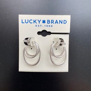 Lucky Brand hoop earrings